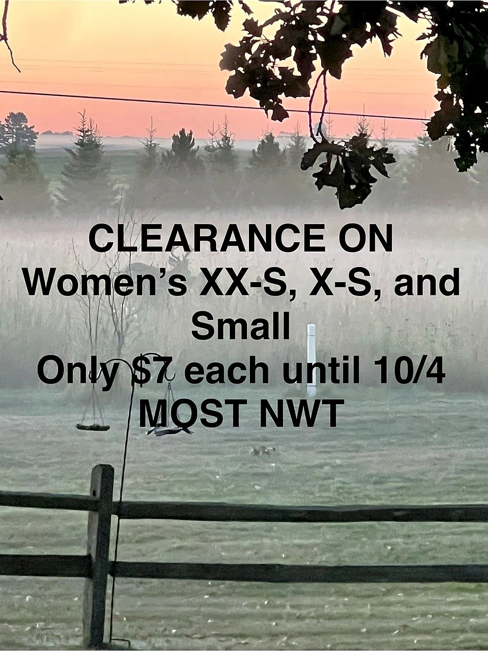NWT Women's S, XS, XXS Clearance